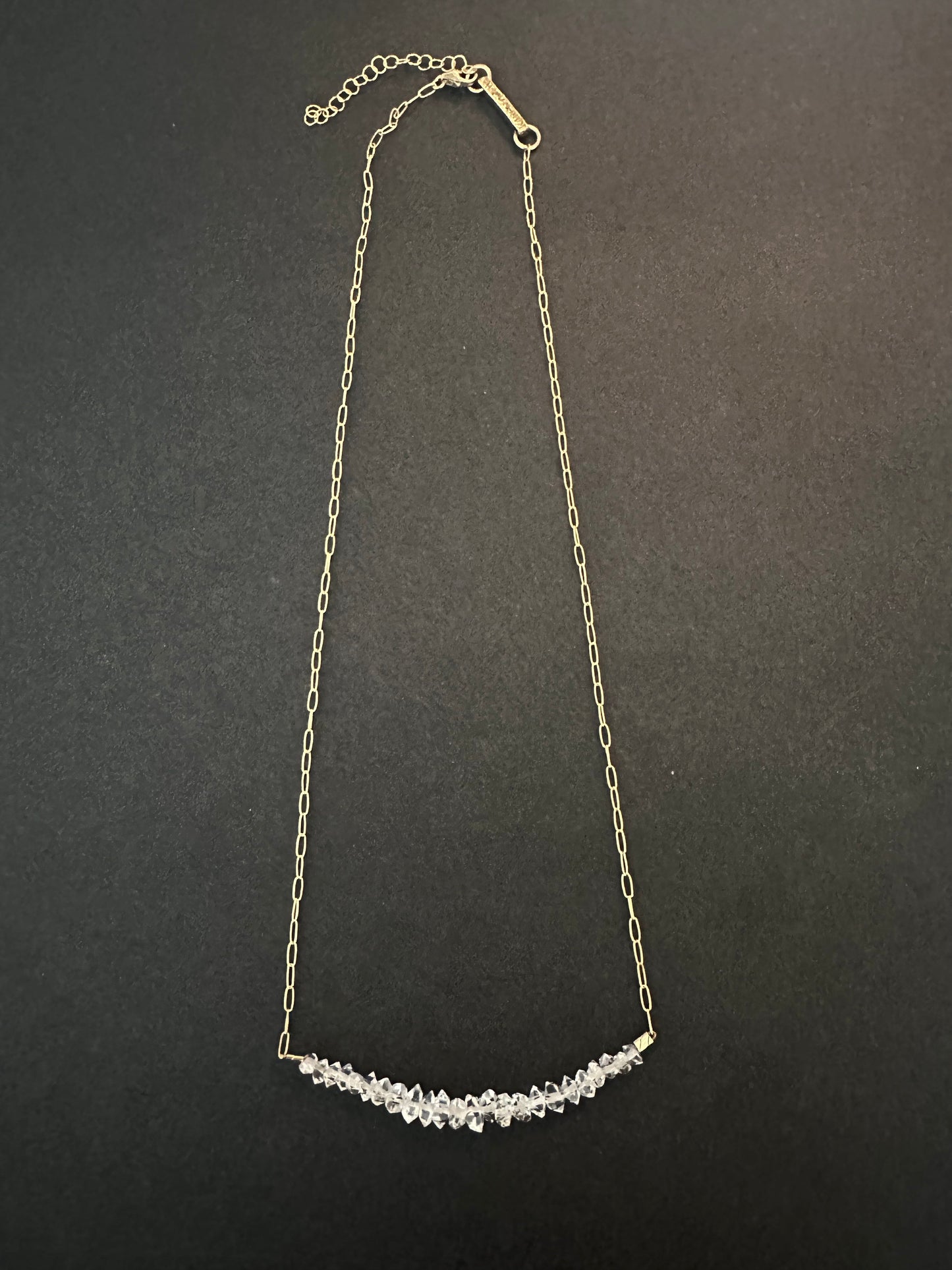 044. Goddess Herkimer Diamond Necklace