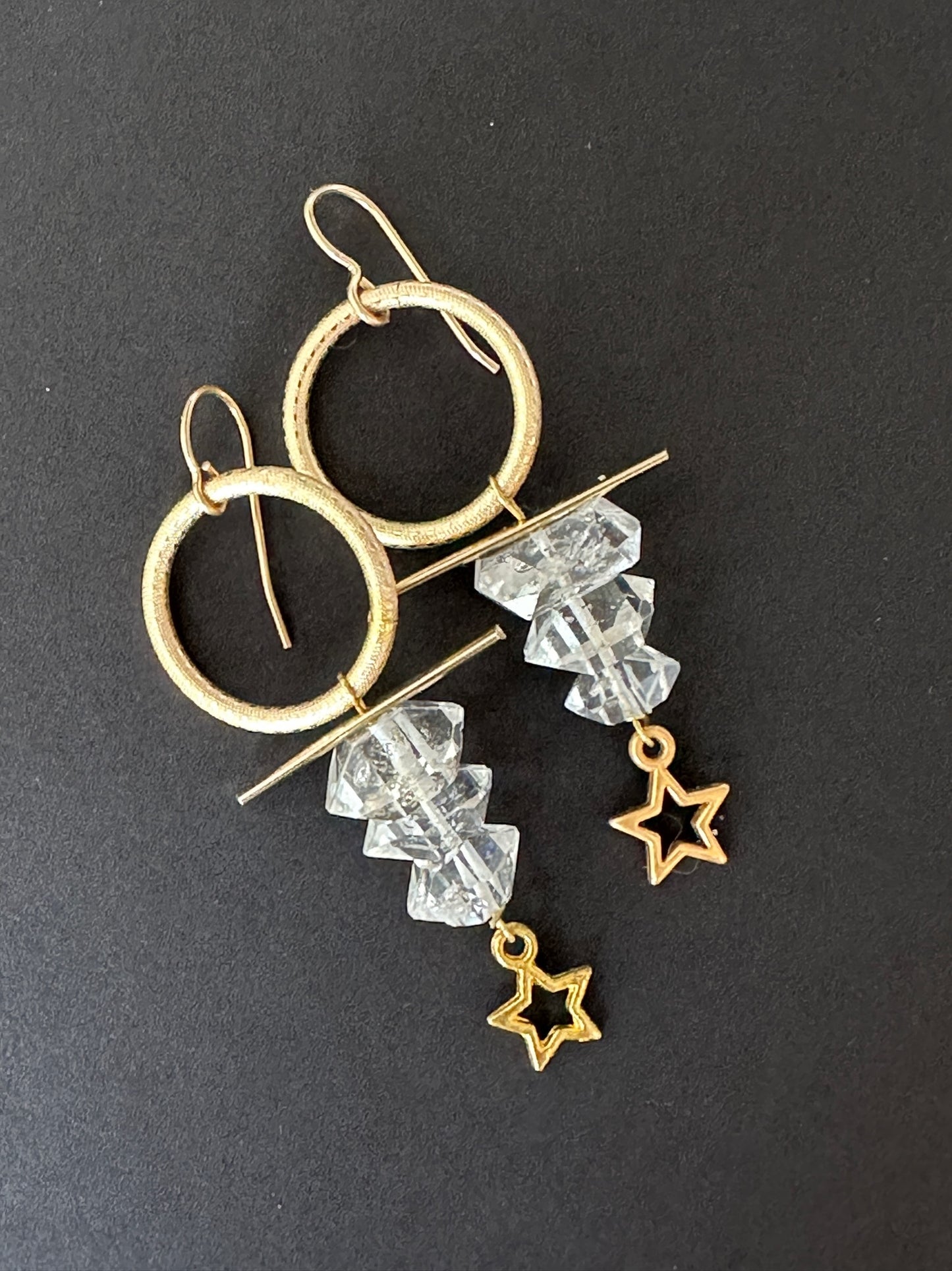 033. Gold Orb Earrings