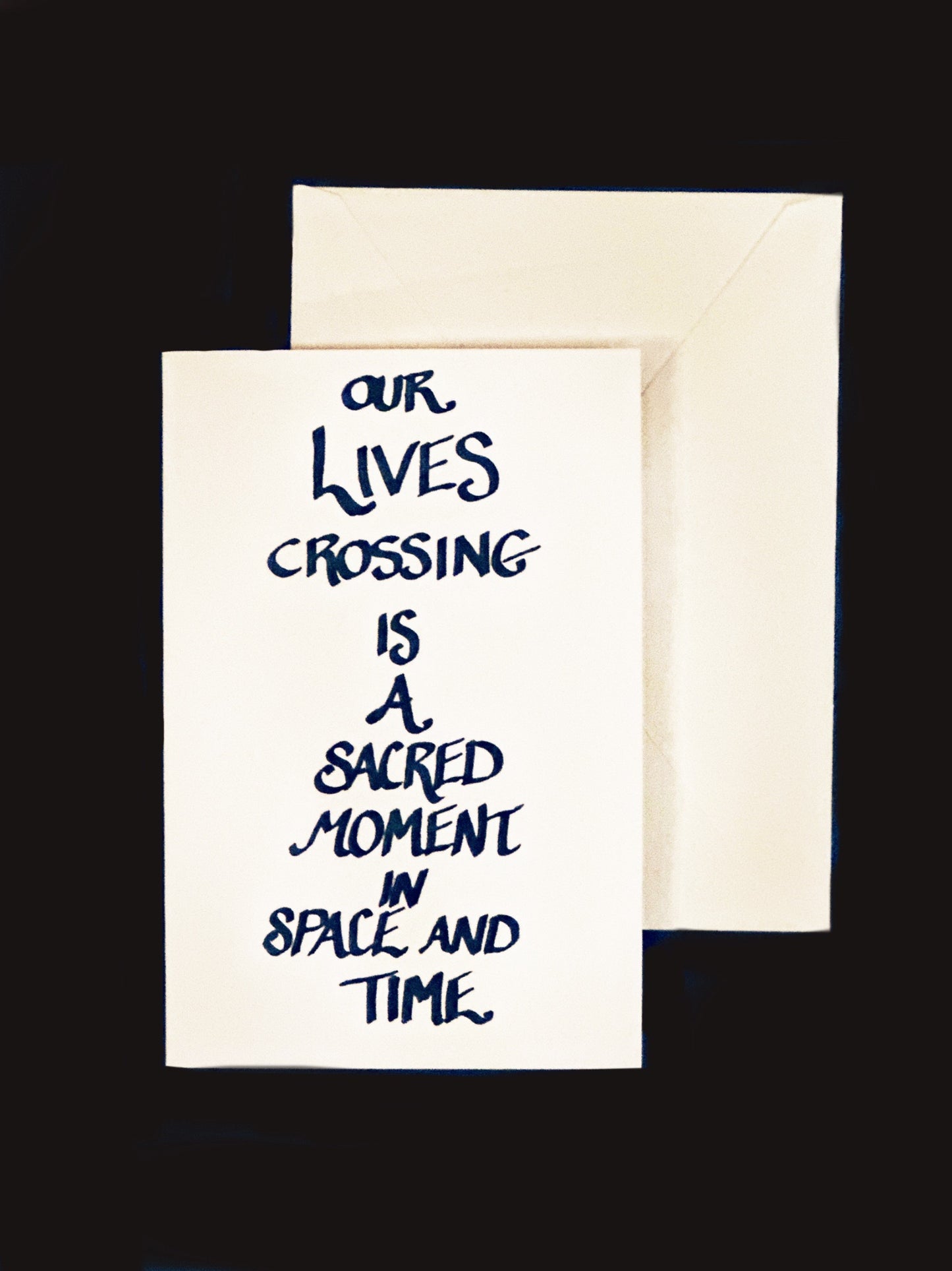 067. "Our Lives" Card