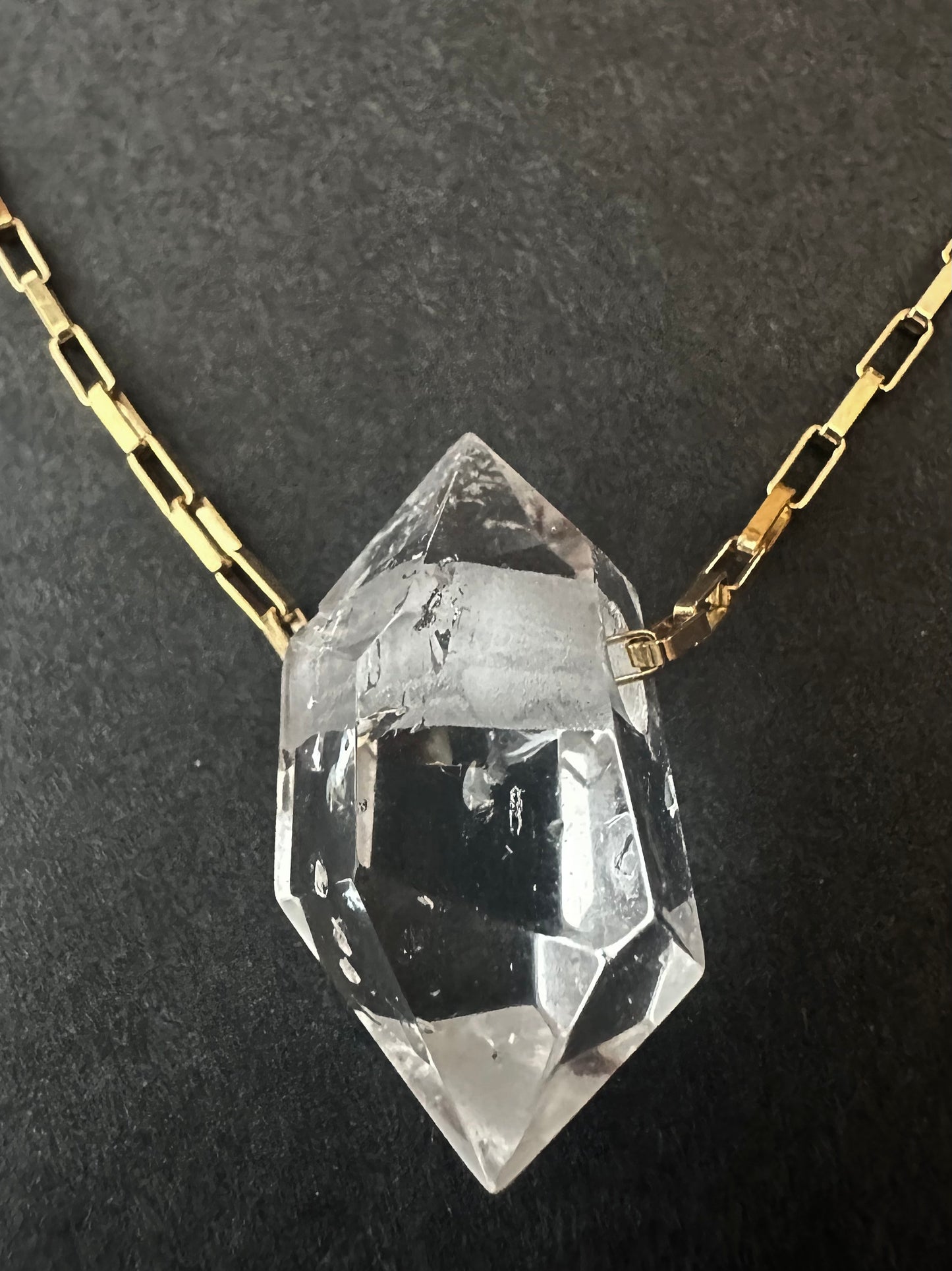 046. Single Premium Tibetan Crystal Necklace